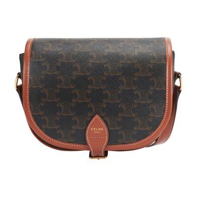 Celine バニティー / トリオンフキャンバス & カーフスキン レディース