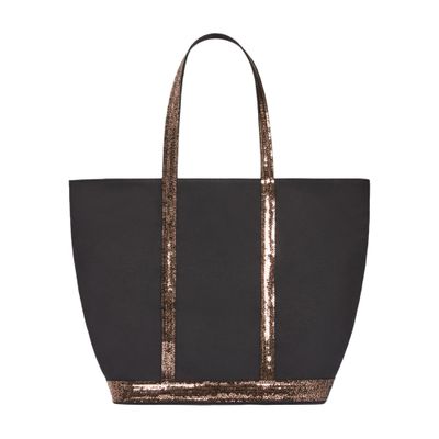 Women s Daily large leather tote bag VANESSA BRUNO 24S