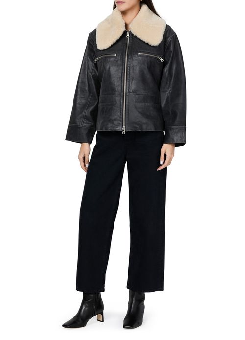 SEA NEW YORK Kiera leather jacket