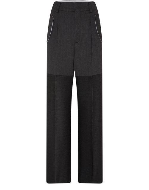 VICTORIA BECKHAM Pocket detail panelled pants