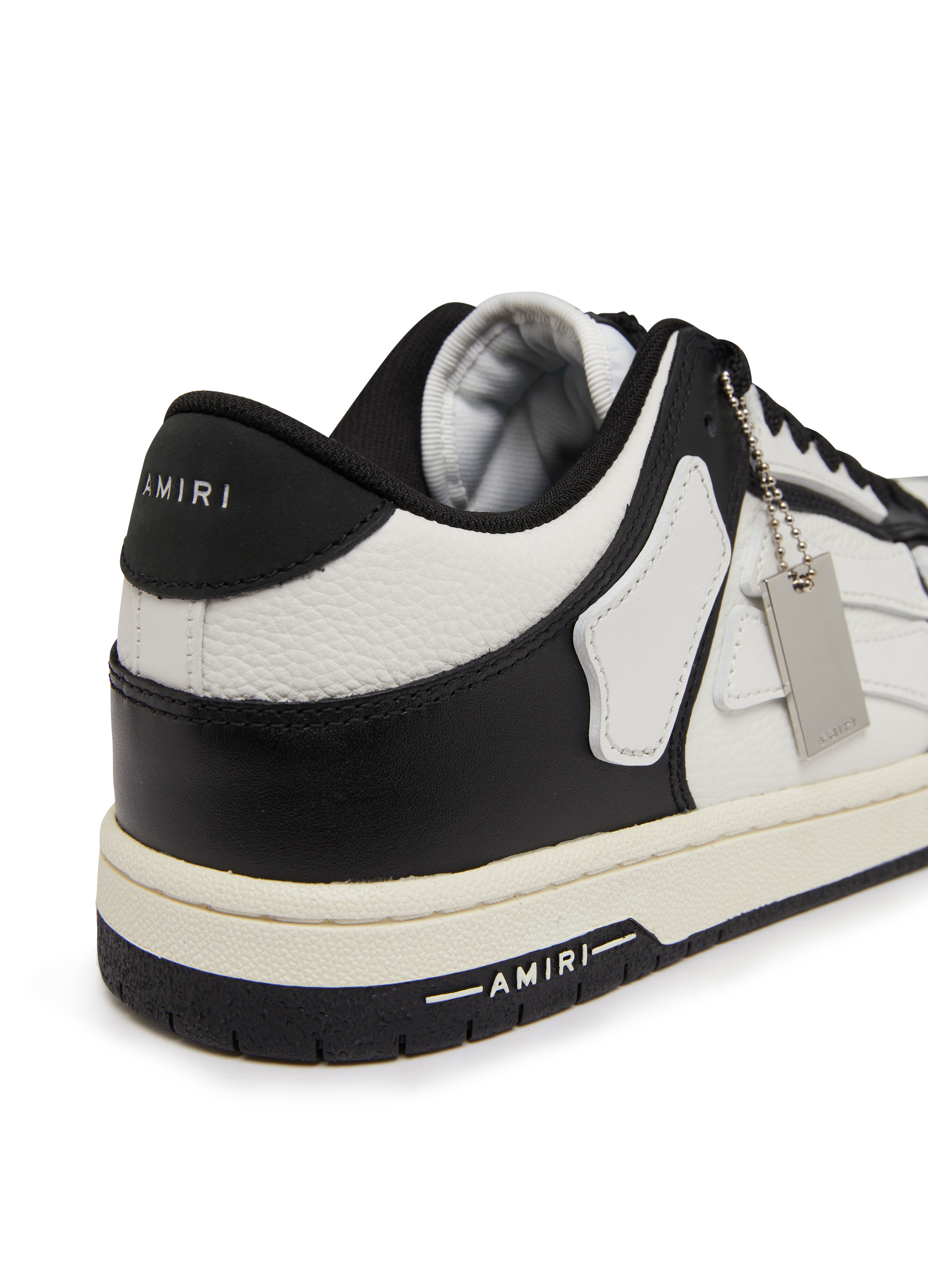 大人気◆AMIRI◆SKEL TOP ローカットスニーカー ブラック SKEL-TOP LOW - Black | AMIRI