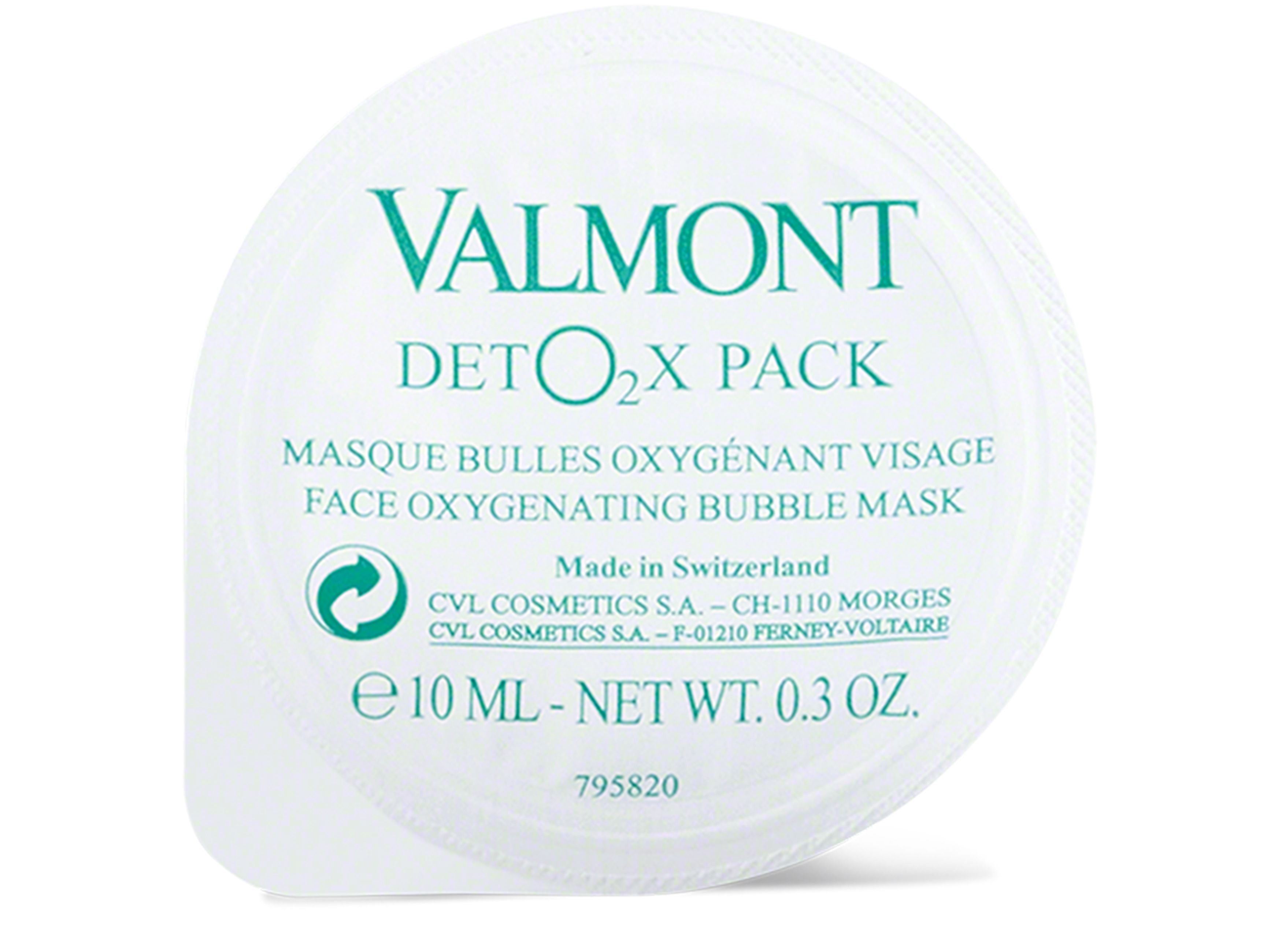 DetO2x Pack depolluting regenerating bubble mask 6 x 10 ml thumbnail 5