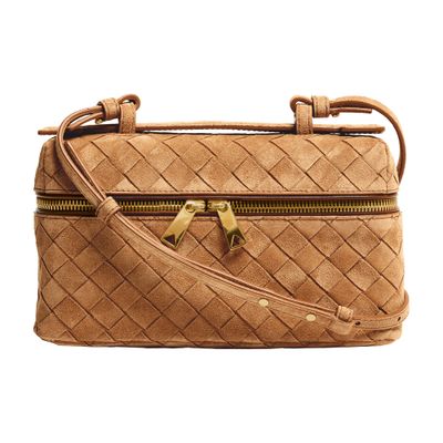 Bottega Veneta Bang Bang Vanity Case In Brown