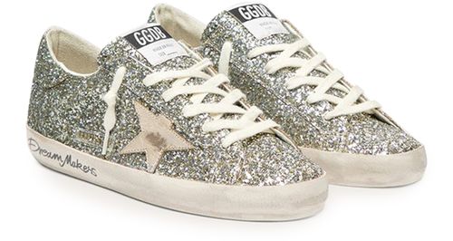 GOLDEN GOOSE Super Star sequined sneakers