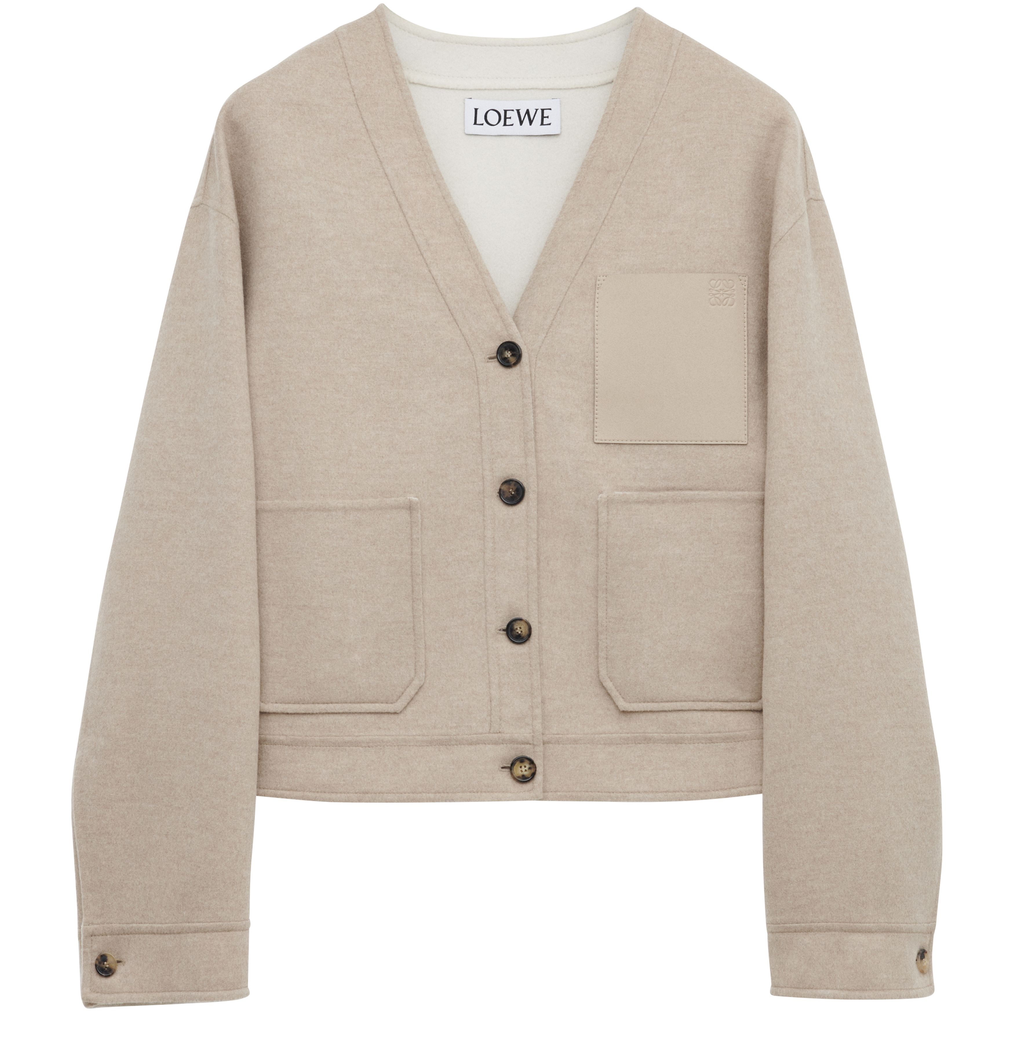 Wool and cashmere cardigan