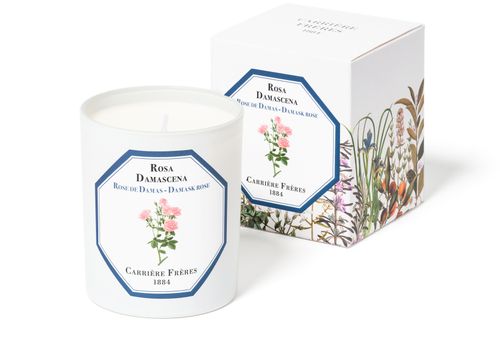 CARRIERE FRERES Scented Candle Damask Rose - Rosa Damascena 185 g