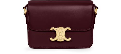 CELINE Teen Triomphe bag in shiny calfskin