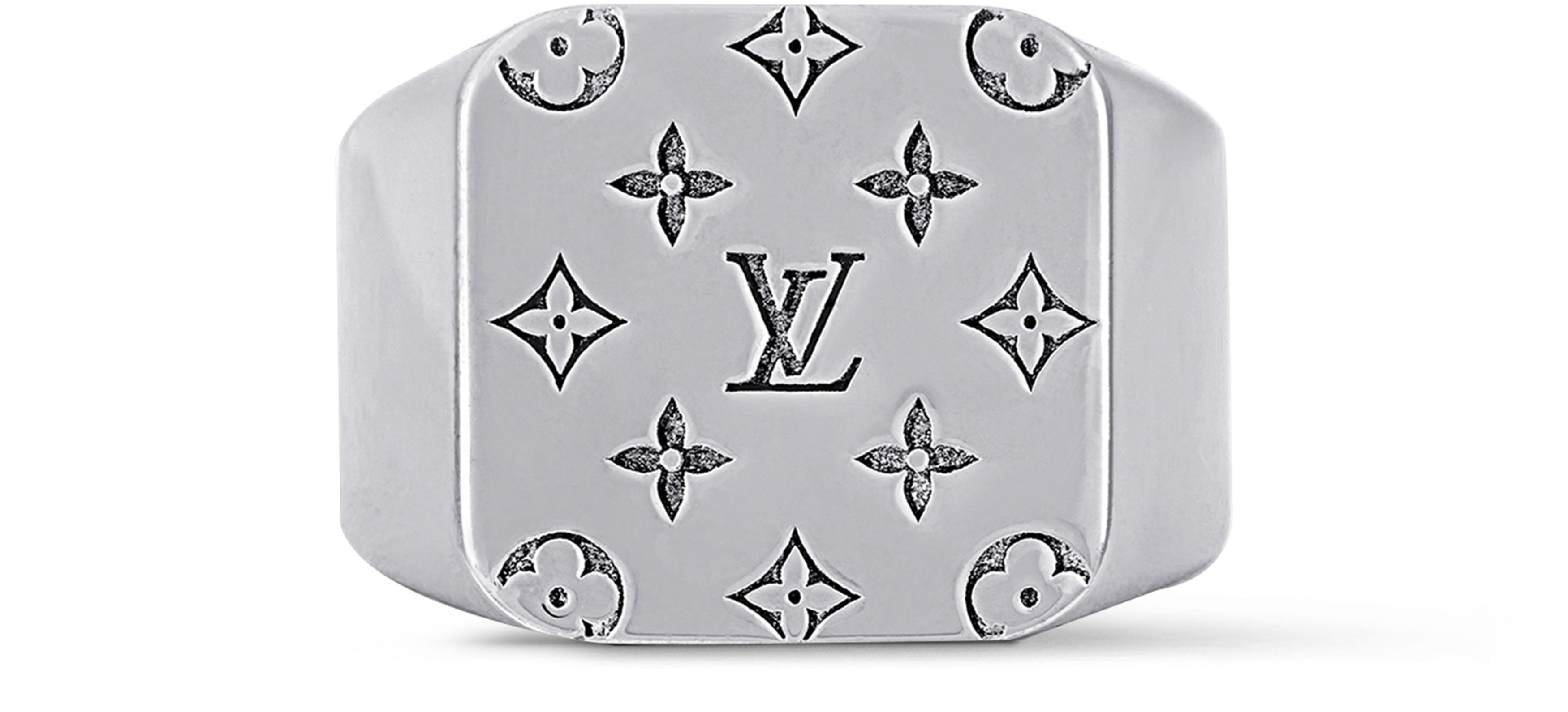 LV Mosaic Signet Ring