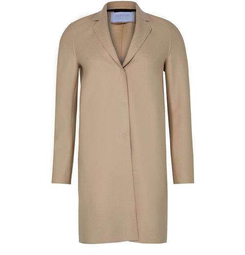 HARRIS WHARF LONDON Cocoon pressed wool coat