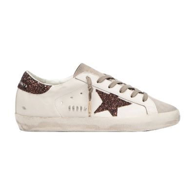 Golden Goose Deluxe Brand Women Super Star Leather Sneakers In Neutral