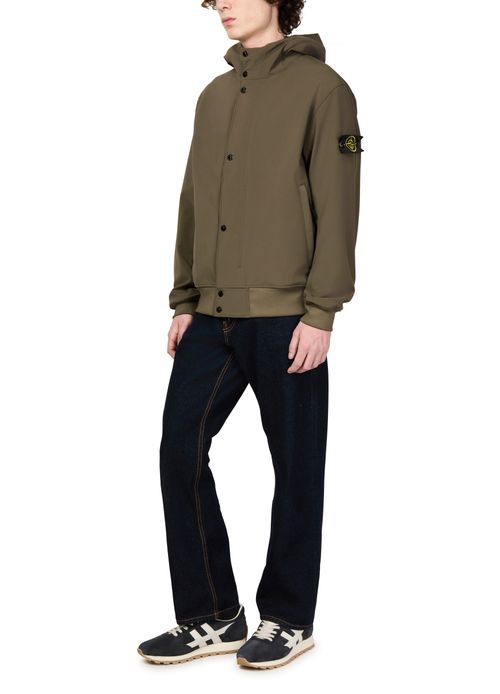 STONE ISLAND Hooded jacket