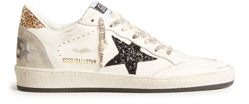 GOLDEN GOOSE Ball Star glittery sneakers
