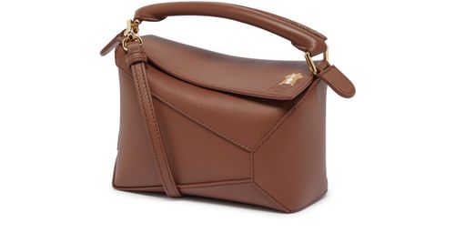 LOEWE x Suna Fujita - Puzzle Edge Hamster 经典牛皮迷你包