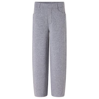 Lisa Yang Veda Cashmere Straight-leg Pants In Gray
