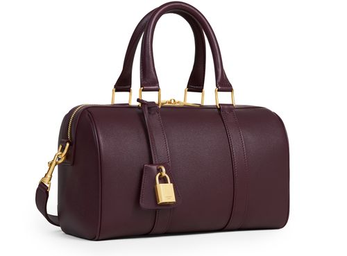 CELINE Medium Boston bag in supple grained calfskin