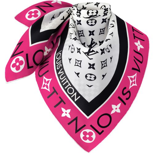 LOUIS VUITTON Carré Monogram Infinity 90