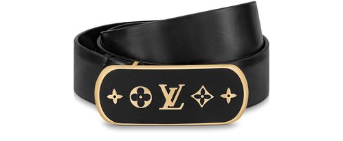 Women's LV Circle 25mm Reversible Belt, LOUIS VUITTON