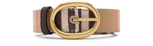 BURBERRY Bloomsbury reversible chequered belt