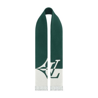 Louis Vuitton Graphic Dual Scarf In Green