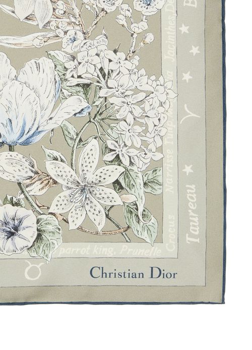 DIOR Carré 70 Dior Zodiac Flowers