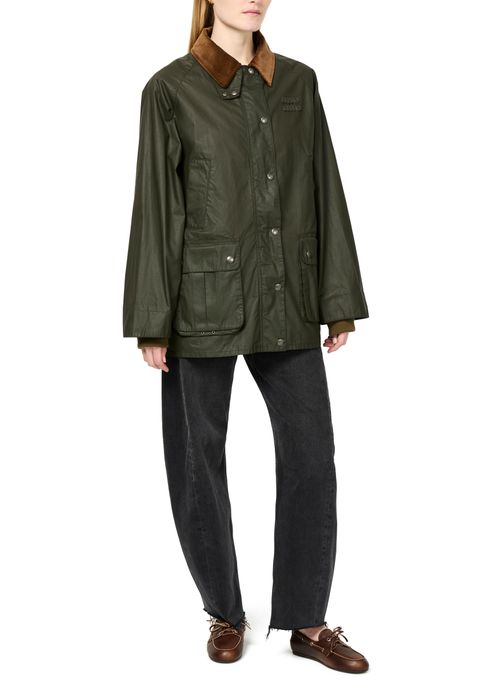 MIU MIU Coated jacket with removable fleece