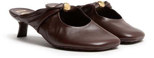 LOEWE Pebble mules 45 in soft nappa lambskin