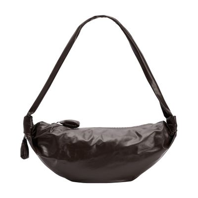 Lemaire Croissant Soft Medium Bag In Brown