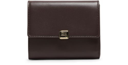 MIU MIU Small nappa leather wallet