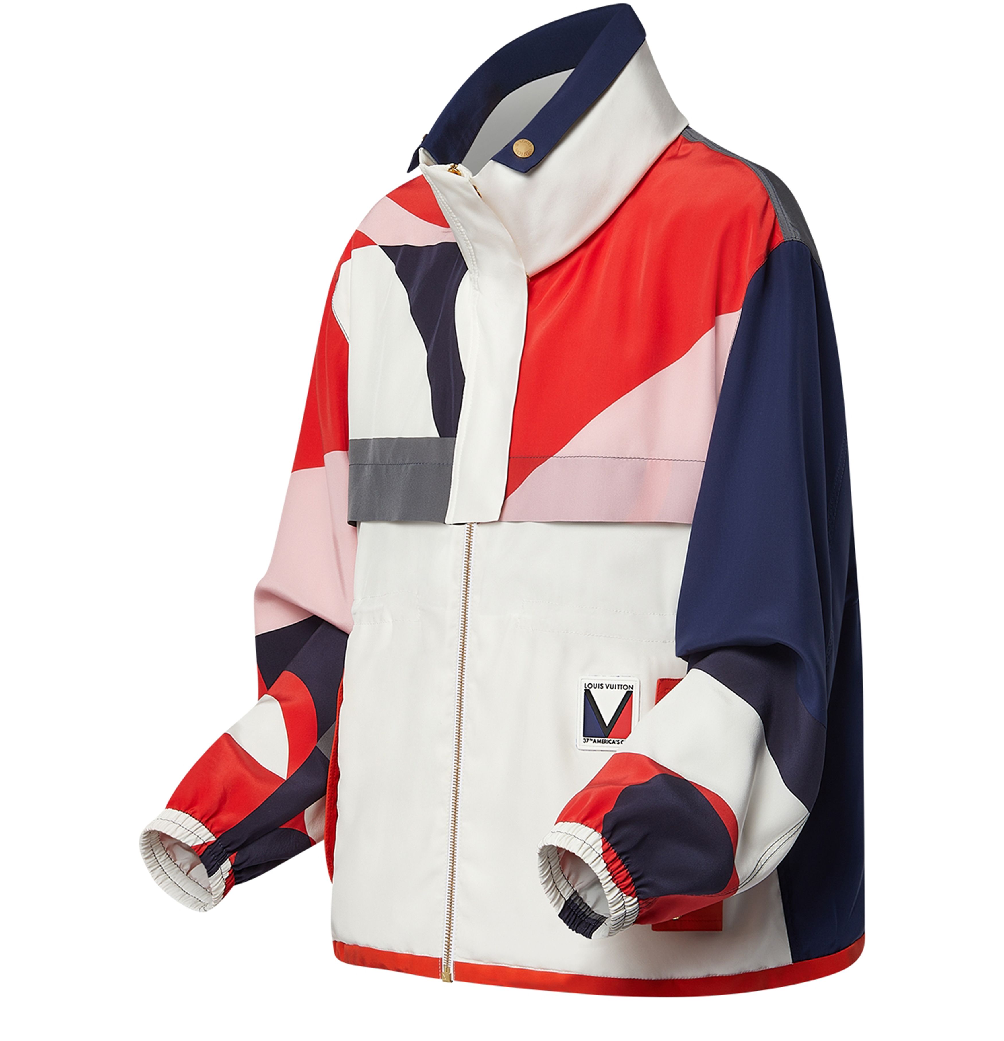LV x AC Geometric Print Parka thumbnail 3