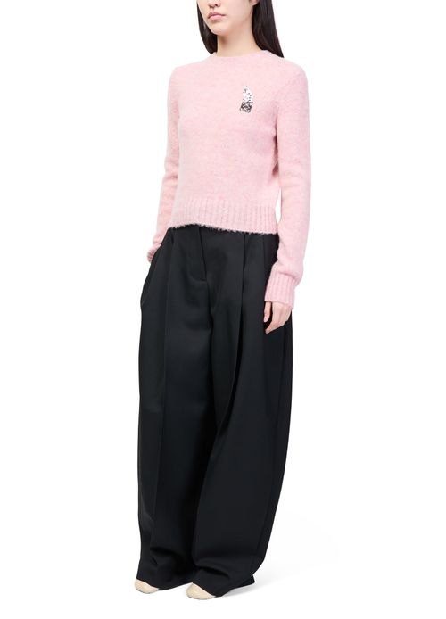 LOEWE Round-neck wool jumper