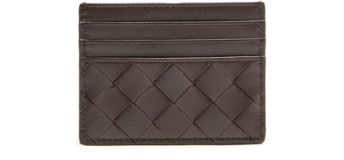 BOTTEGA VENETA Etui pour cartes de crédit Intrecciato
