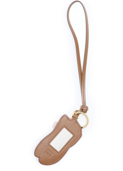 MIU MIU Miu Miu ballet flat key chain