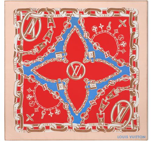 LOUIS VUITTON Bejewelled Square 70