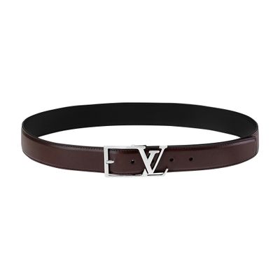 Louis Vuitton Lv Skyline 35mm Belt In Red