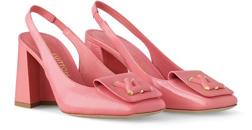 LOUIS VUITTON Shake Slingback Pumps