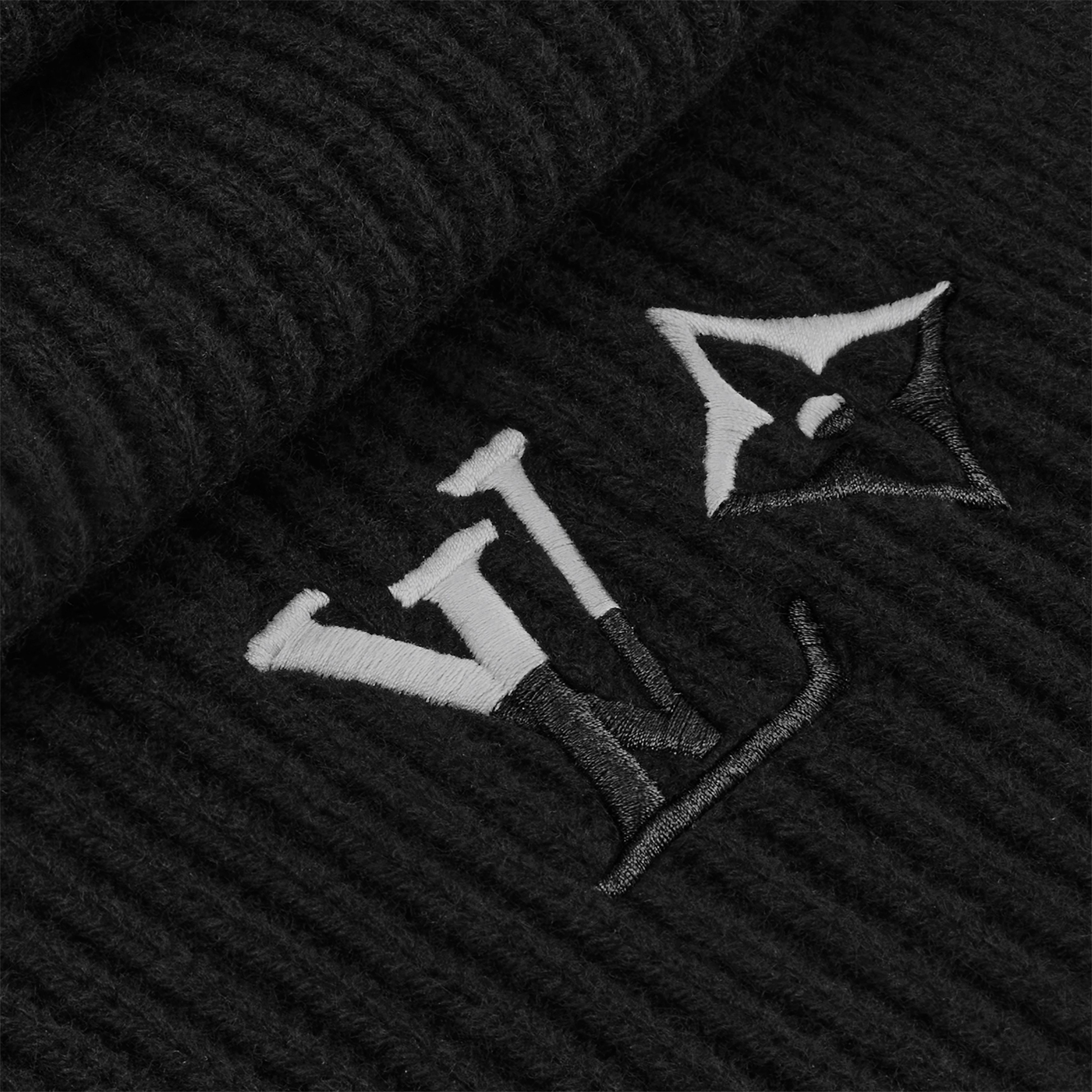 LV Dual Knit Scarf thumbnail 3