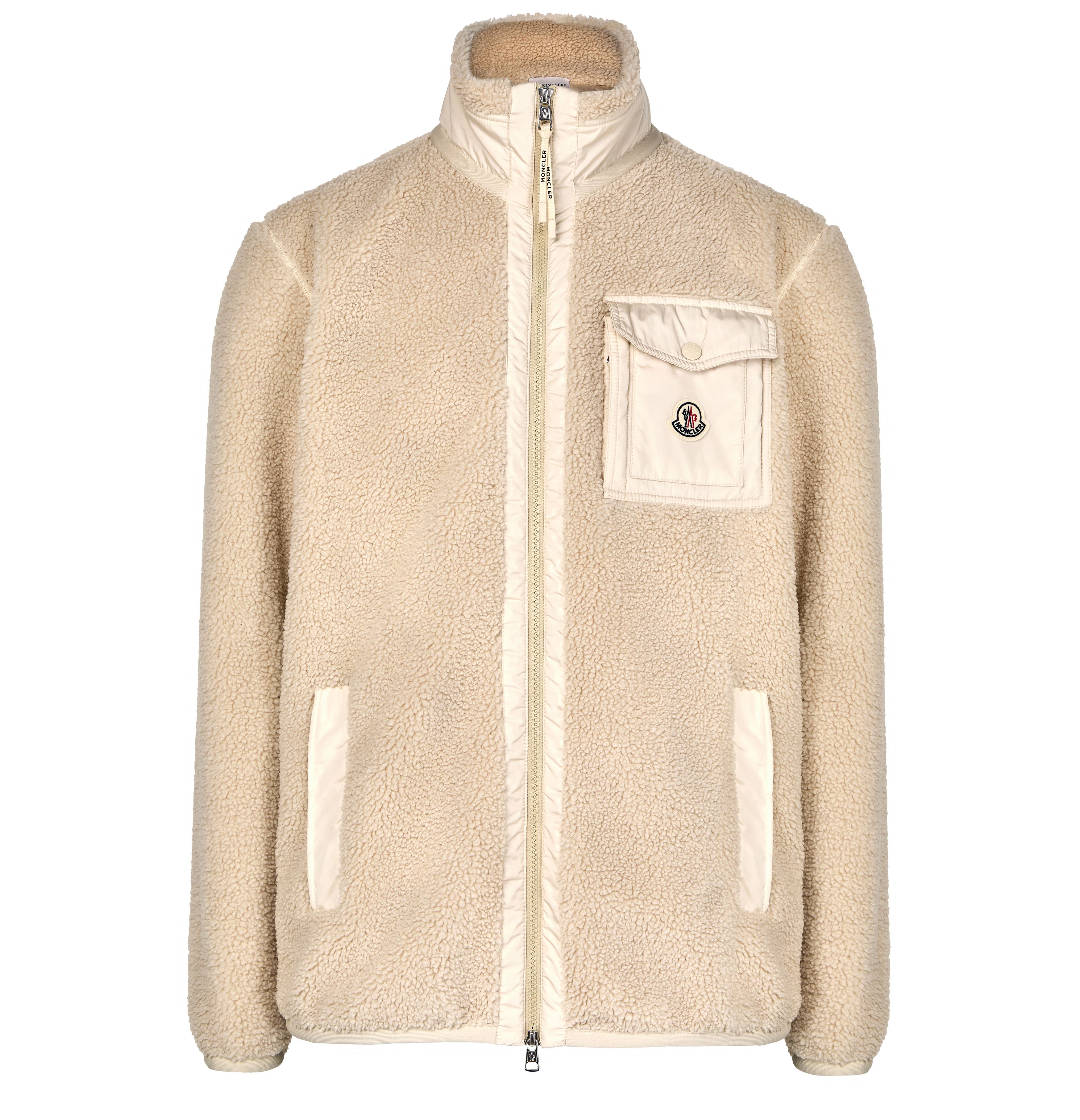 Zipped-up cardigan