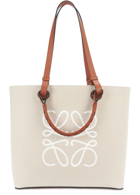 Totes bags Loewe - Anagram Tote Bag in brown - A657T23X022530