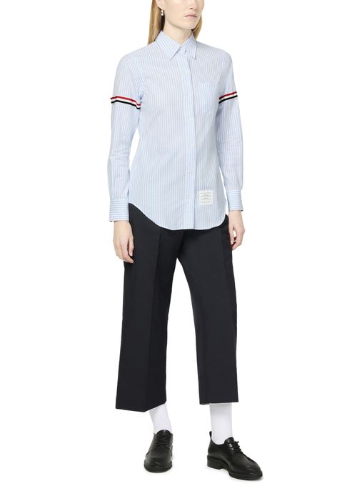 THOM BROWNE Cotton classic long sleeved shirt