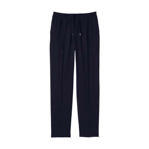 Sandro Drawstring-waist Trousers In Blue
