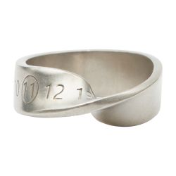 Logo twisted number ring - MAISON MARGIELA