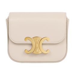 Mini Triomphe in shiny calfskin - CELINE