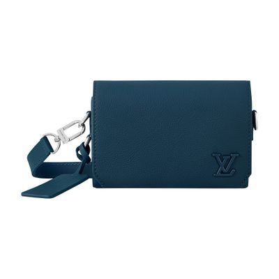 Louis Vuitton Fastline Wearable Wallet In Blue
