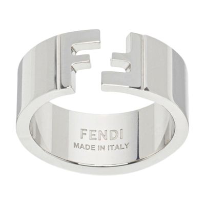 Fendi Ring In Silver