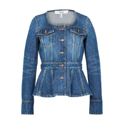 Chloé Denim Jacket In Blue