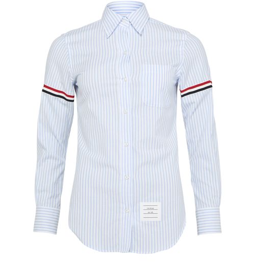 THOM BROWNE Cotton classic long sleeved shirt