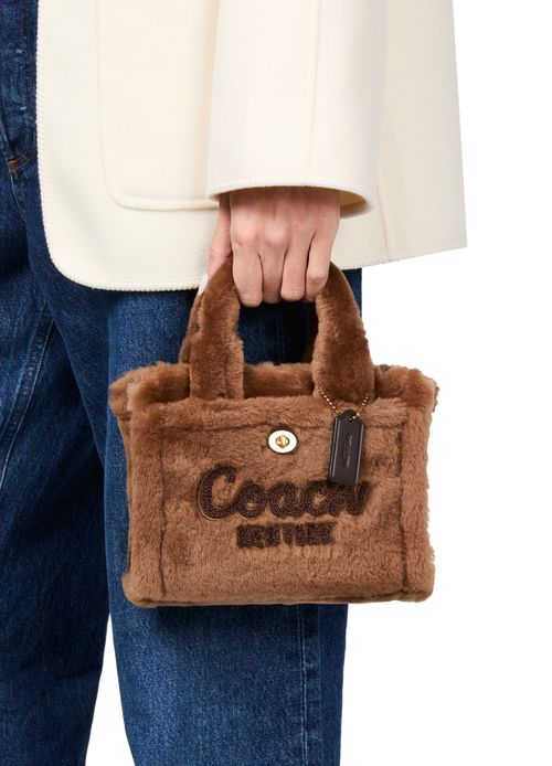 COACH Cargo shearling tote bag 20