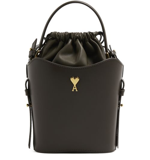 AMI PARIS Mini Paris Paris bucket bag