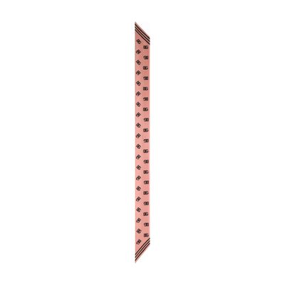 Dolce & Gabbana Monogram Headscarf In Multicolor