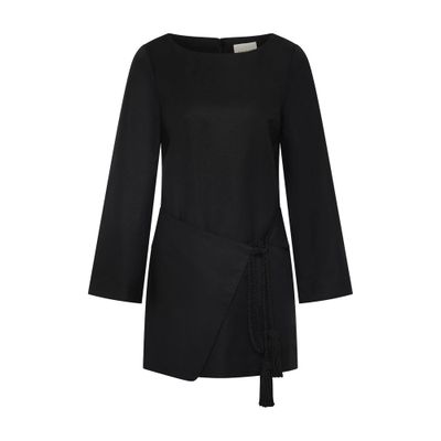 Posse Yvette Beach Dress In Black